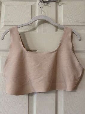 Parade Sculpted Square Neck Bra — Neutral Blush